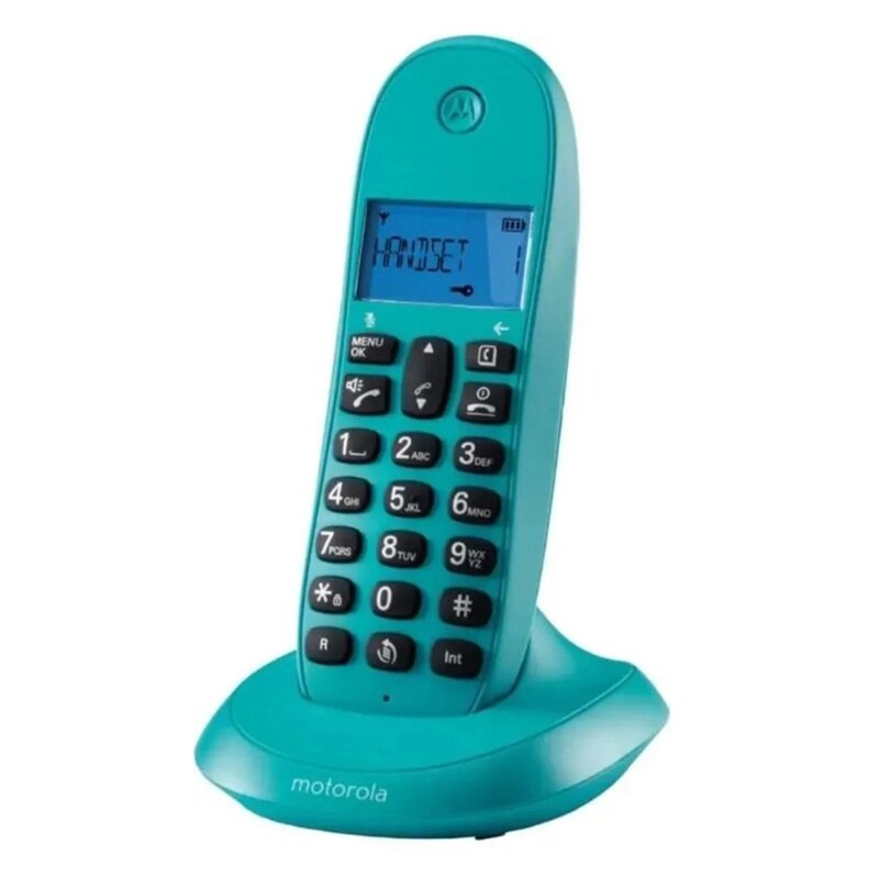 Радиотелефон Motorola C1001LB+ Turquoise от компании Admi - фото 1