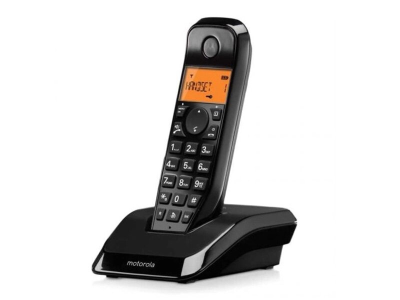 Радиотелефон Motorola S1201 Black от компании Admi - фото 1