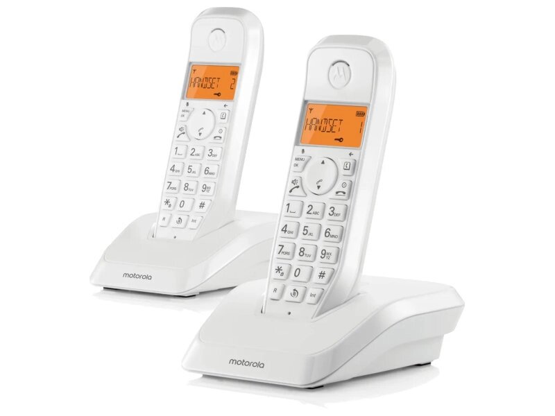 Радиотелефон Motorola S1202 White от компании Admi - фото 1