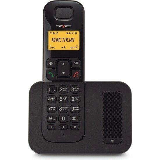 Радиотелефон teXet TX-D6605A Black от компании Admi - фото 1