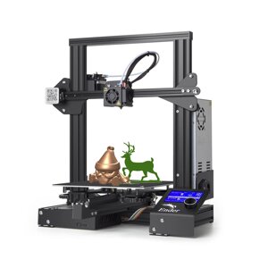Размер печати 3D-принтера Creality 3D Ender-3 220x220x250 мм с функцией возобновления питания