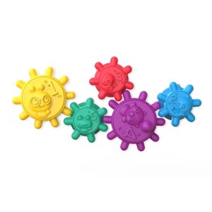 Развивающая игрушка "Разноцветные шестеренки"