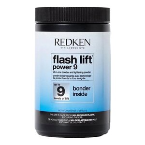 REDKEN Desc Flash Lift Pwr 9 Bonder Inside Блонд-пудра 500.0