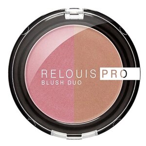 Relouis румяна для лица BLUSH DUO компактные