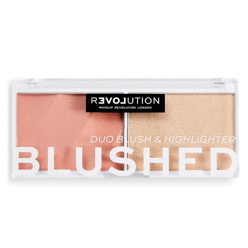 RELOVE REVOLUTION Палетка для макияжа лица Colour Play Blushed Duo от компании Admi - фото 1