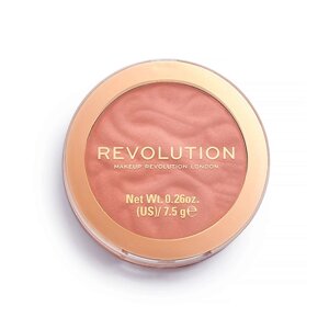 Revolution makeup румяна blusher reloaded, rhubarb & custard