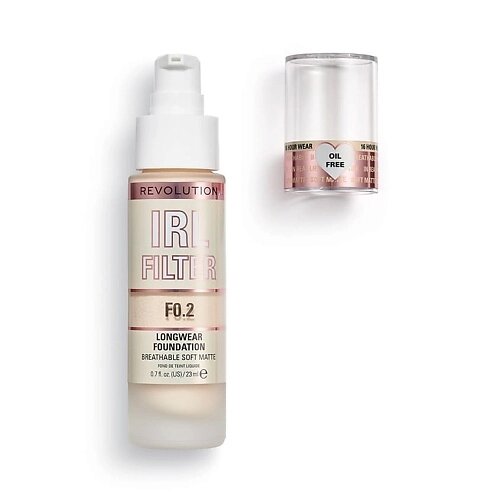 Revolution makeup тональная основа IRL filter longwear foundation