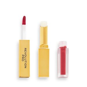 Revolution PRO жидкая помада и бальзам для губ 2 в 1 2 в 1 supreme STAY 24H LIP DUO