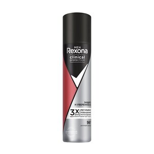 REXONA Дезодорант-антиперспирант аэрозоль Защита и уверенность Clinical Protection Men