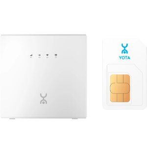 Роутер 4G Yota для дома + SIM-карта