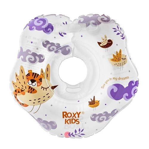 ROXY KIDS Надувной круг на шею для купания малышей Tiger Bird от компании Admi - фото 1
