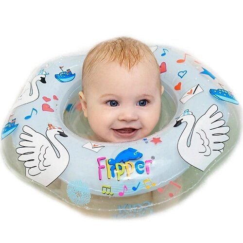 ROXY KIDS Надувной круг на шею музыкальный для купания малышей от компании Admi - фото 1