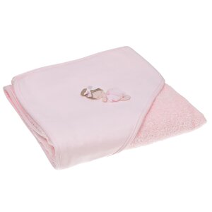 Розовое полотенце с декором балерина, 68x74 см Story Loris