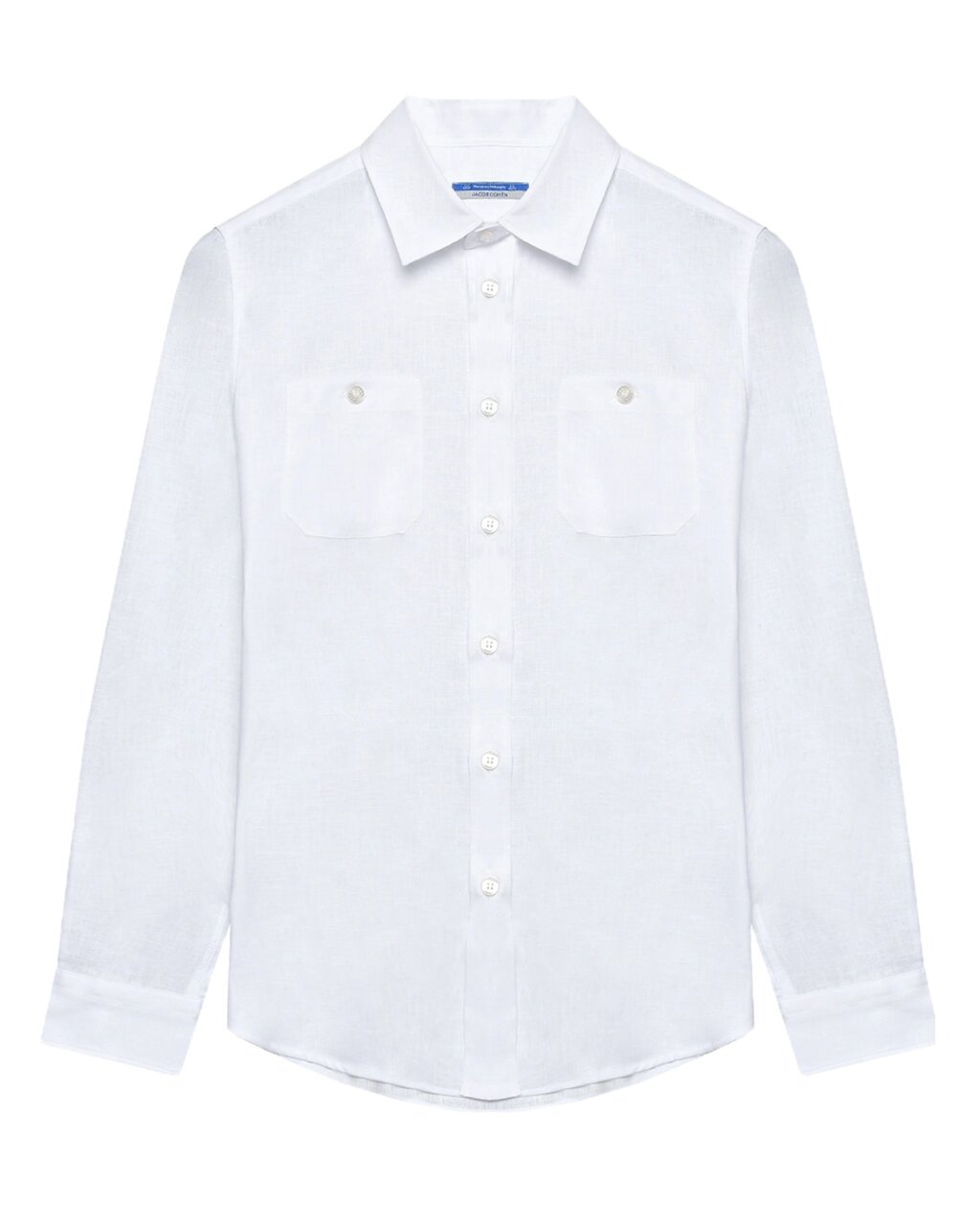 Рубашка льняная с нагрудными карманами Jacob Cohen от компании Admi - фото 1