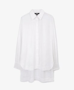 Рубашка оверсайз белая GLVR (M)
