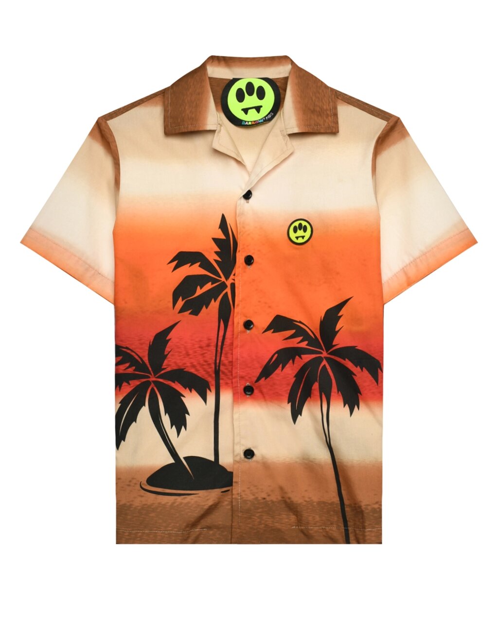 Рубашка с принтом пальмы Barrow от компании Admi - фото 1