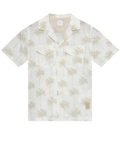 Рубашка с принтом пальмы Eleventy