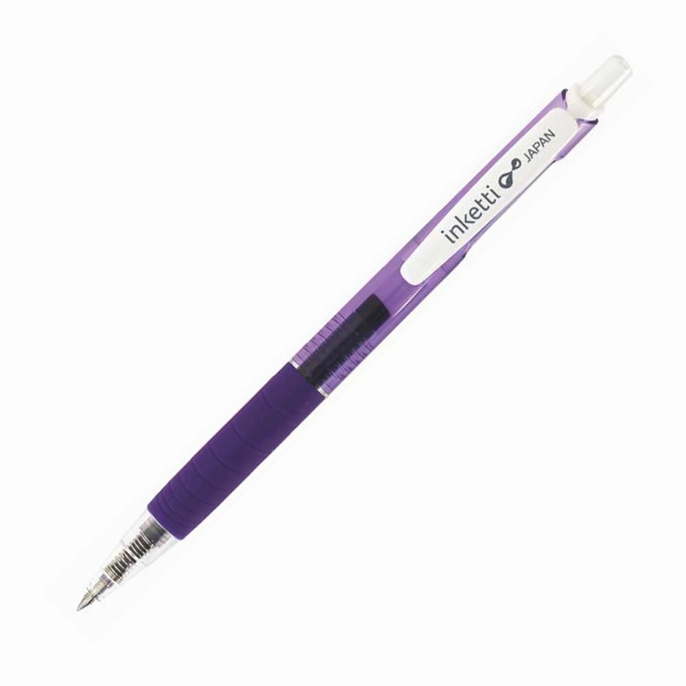 Ручка гелевая автоматическая Penac Inketti 0, 5мм фиолетовая арт. BA3601-32EF от компании Admi - фото 1