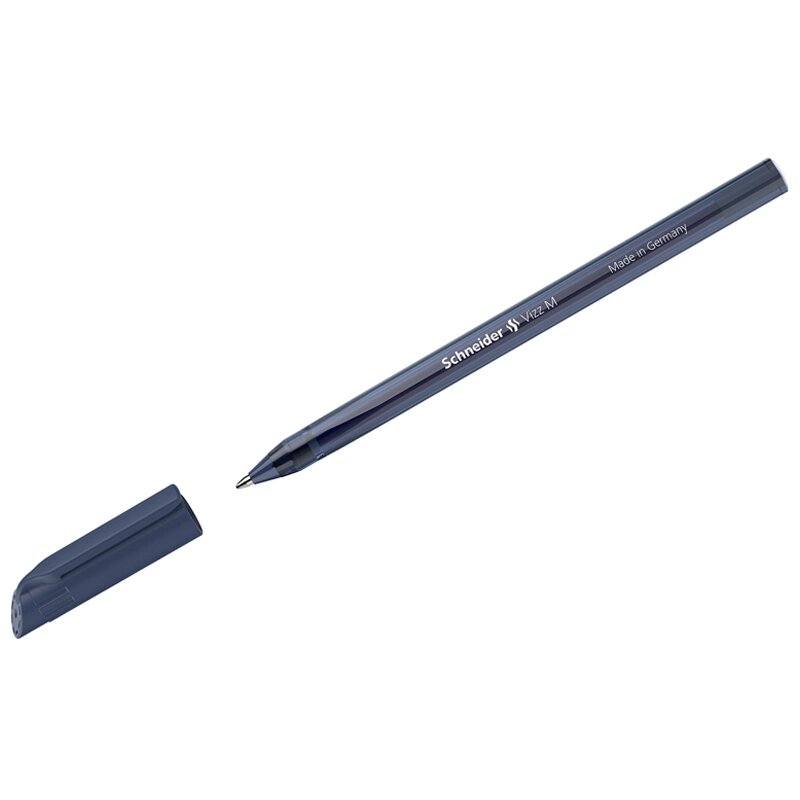 Ручка шариковая Schneider «Vizz M» кобальтовая синяя, 1, 0мм от компании Admi - фото 1