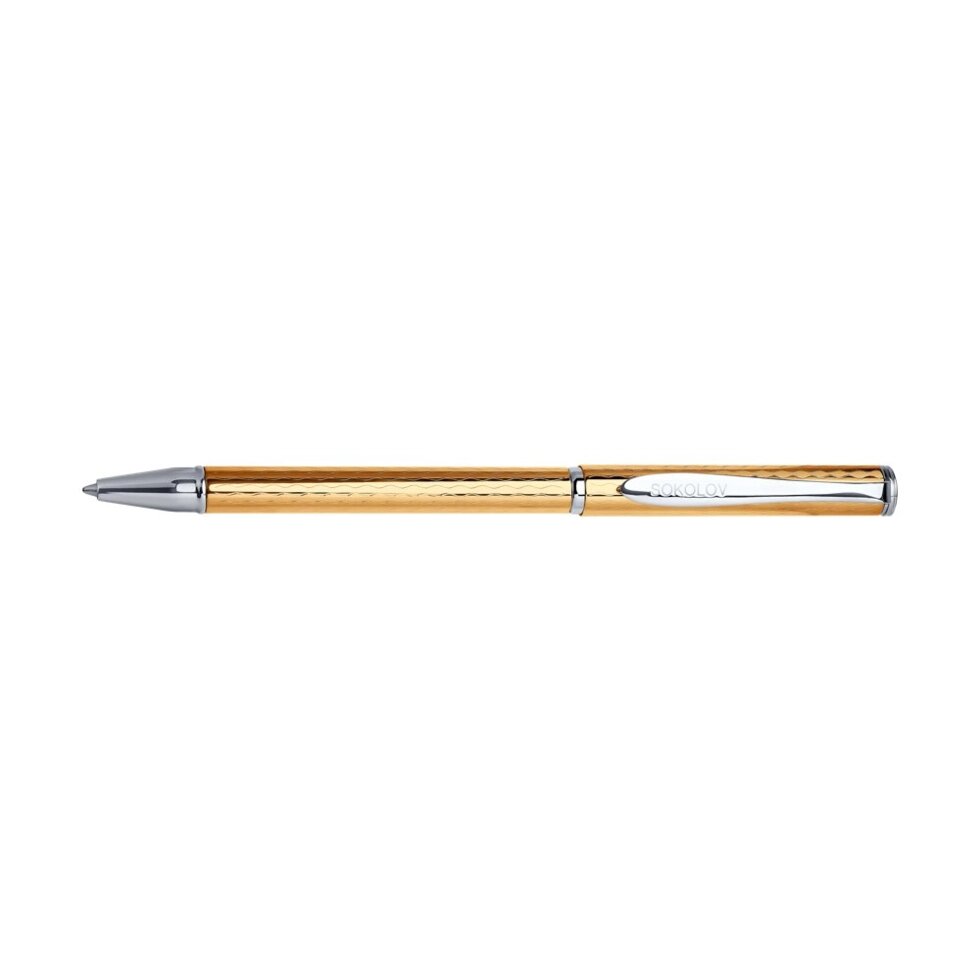 Ручка SOKOLOV из серебра с алмазной гравировкой от компании Admi - фото 1