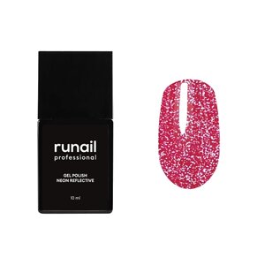 RUNAIL PROFESSIONAL Гель-лак для ногтей неоновый светоотражающий