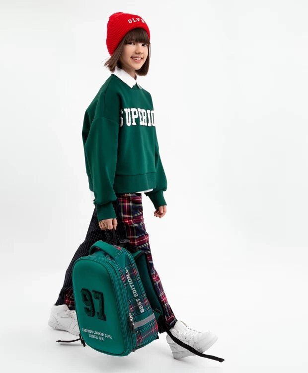 Рюкзак формованный зеленый Gulliver (One size) от компании Admi - фото 1