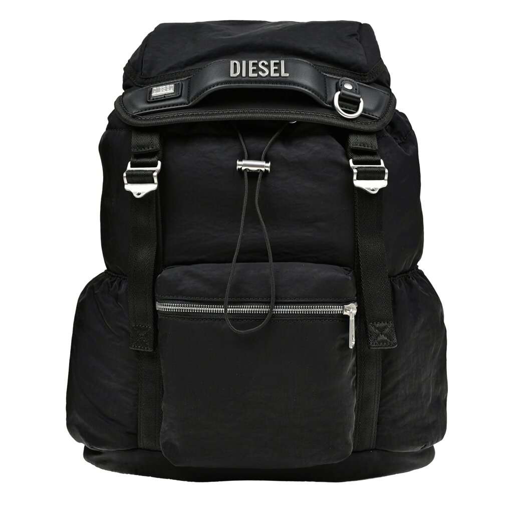 Рюкзак с накладными карманами, черный Diesel от компании Admi - фото 1