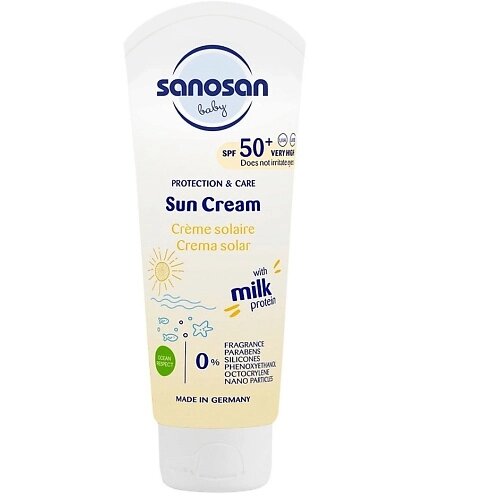 SANOSAN Солнцезащитный крем SPF 50+ 75.0 от компании Admi - фото 1