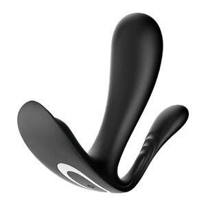 SATISFYER Бесшумный вибромассажер Top Secret+ для ношения и стимуляции точки G