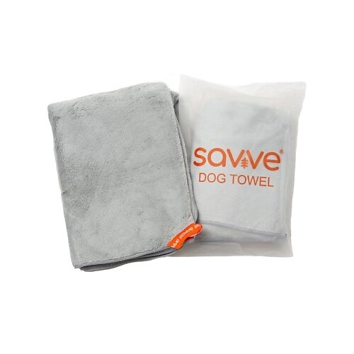 SAVVE Полотенце для собак Dog Towel, супервпитывающее из микрофибры 60*90 от компании Admi - фото 1