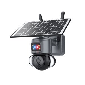 SECTEC 4G камера с Солнечная Панелью 3MP HD Цветное ночное видение PIR Обнаружение человека Двустороннее аудио IP65 Водо