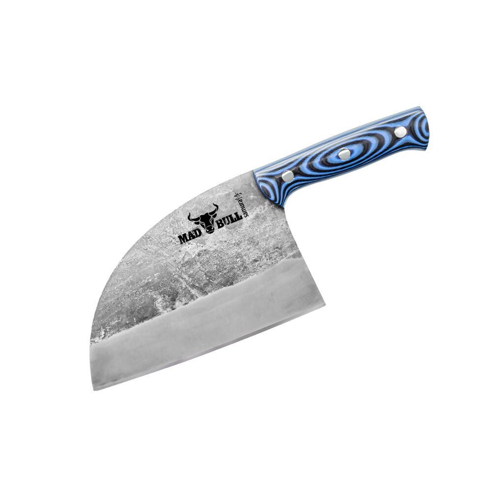 Сербский нож (топорик) Samura MAD BULL, сталь AUS-8, рукоять G10 от компании Admi - фото 1