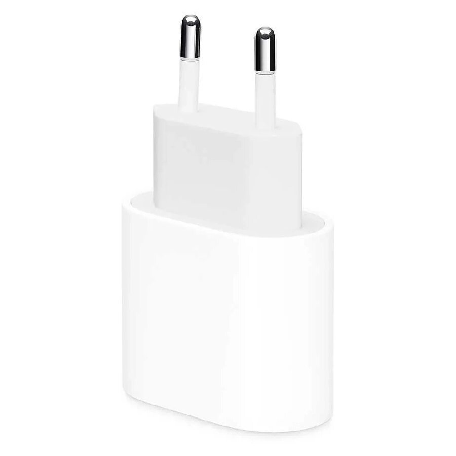 Сетевое зарядное устройство Apple 20W USB-C Power Adapter (MHJE3ZM/A) белый (ЕАС) от компании Admi - фото 1