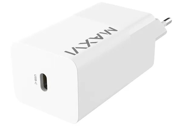 Сетевое зарядное устройство Maxvi A481GN USB-C белый от компании Admi - фото 1