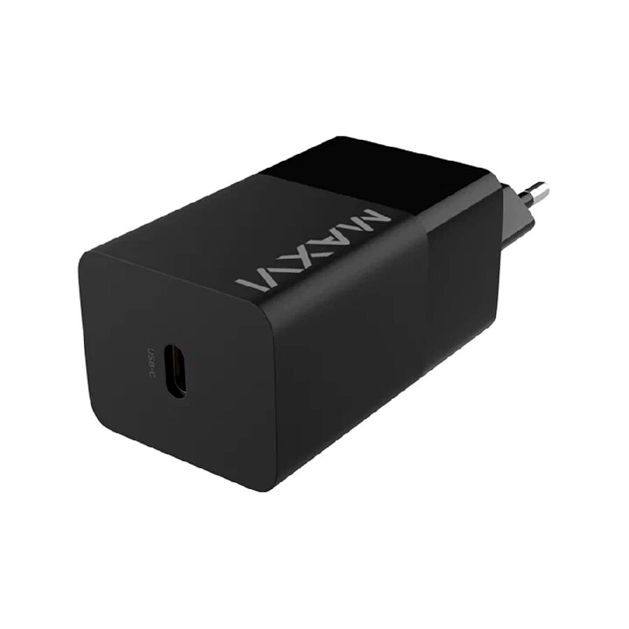 Сетевое зарядное устройство Maxvi A481GN USB-C черный от компании Admi - фото 1