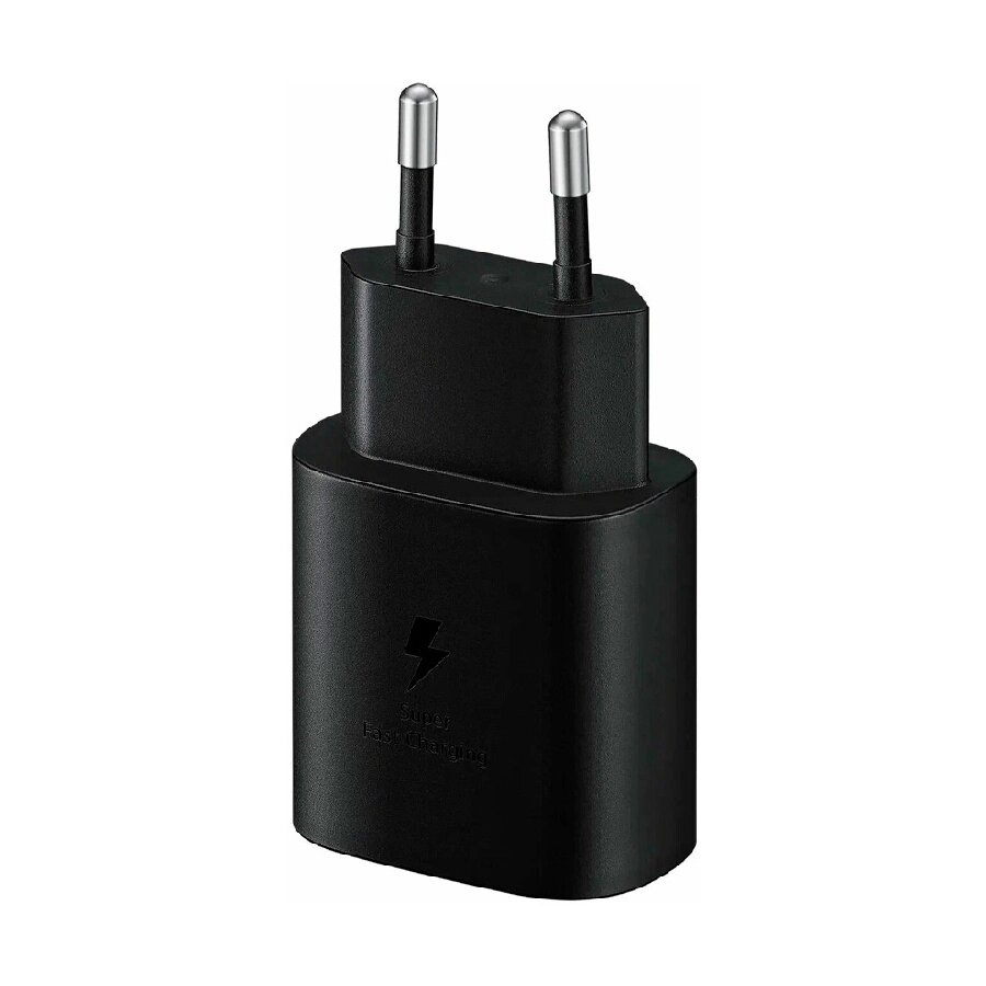 Сетевое зарядное устройство Samsung (TA800NBEGRU) USB T-C Fast Charging 25W черный EAC от компании Admi - фото 1