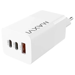 Сетевой блок Maxvi A483GN 65W USB/2Type-C белый EAC