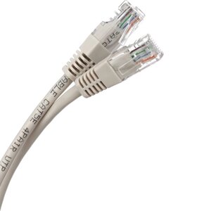 Сетевой кабель AOpen UTP cat. 5e 2m Grey ANP511_2M
