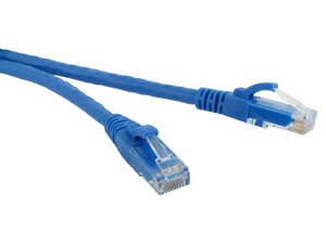 Сетевой кабель ExeGate UTP cat. 5e 1m Blue 241494