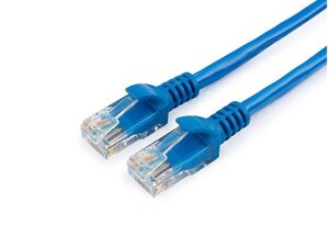 Сетевой кабель Гарнизон CCA Light UTP cat. 5e 3m Blue PC-UTP-5e-3-B