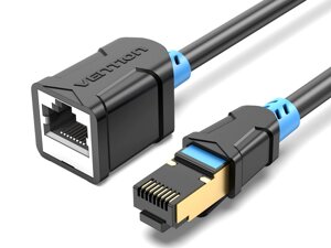 Сетевой кабель Vention SSTP cat. 6 RJ45 1.5m Black IBLBG