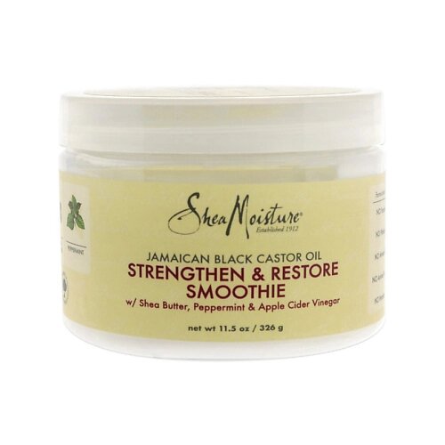 SHEA MOISTURE Крем для укладки волос смягчающий Jamaican Black Castor Oil Strengthen and Restore Smoothie Cream от компании Admi - фото 1