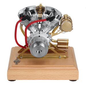 Shovelhead R31 V2 Двойной цилиндр Stirling Двигатель Модель STEM Science Discovery Toy