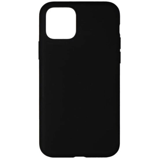 Силиконовая накладка для iPhone 12 mini черная Partner от компании Admi - фото 1
