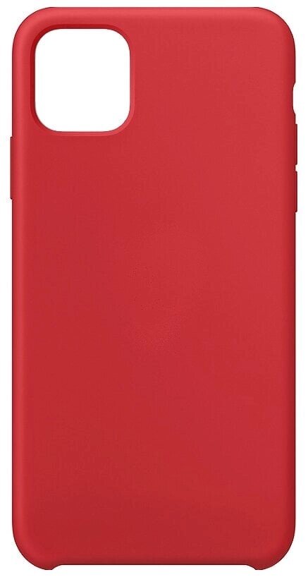 Силиконовая накладка для iPhone 12 mini (SC) красная Partner от компании Admi - фото 1