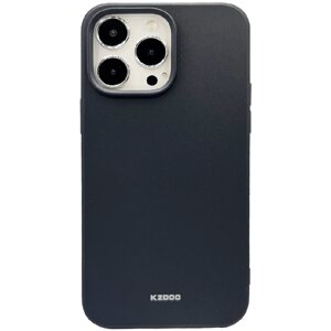 Силиконовая накладка KZDOO QSeries для iPhone 14 Pro черная