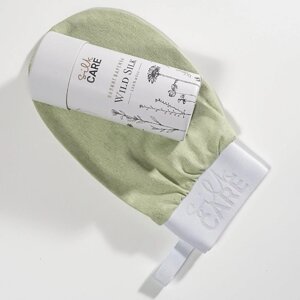 SILK CARE Шелковая варежка для пилинга Wild Silk в подарочной упаковке