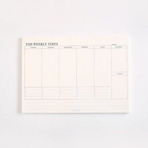 Simple Business Notebook Съемный блокнот Office Толстый календарь с меморандумом среднего размера