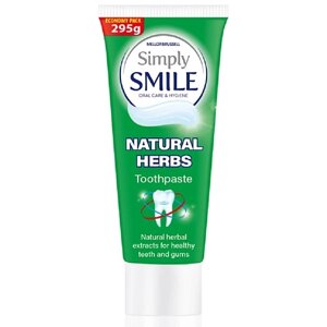 SIMPLY SMILE Зубная паста Лечебные травы Natural Herbs