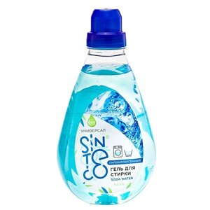 SINTECO Гель для стирки универсальный Soda water 950.0